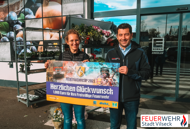 © Feuerwehr Stadt Vilseck | Spendenübergabe Fa. Edeka Vilseck