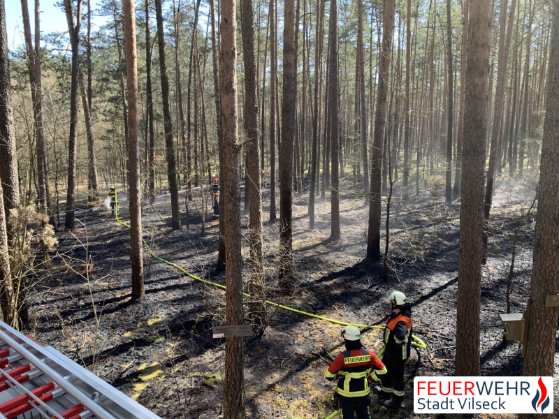 Einsatzstellenübersicht Waldbrand