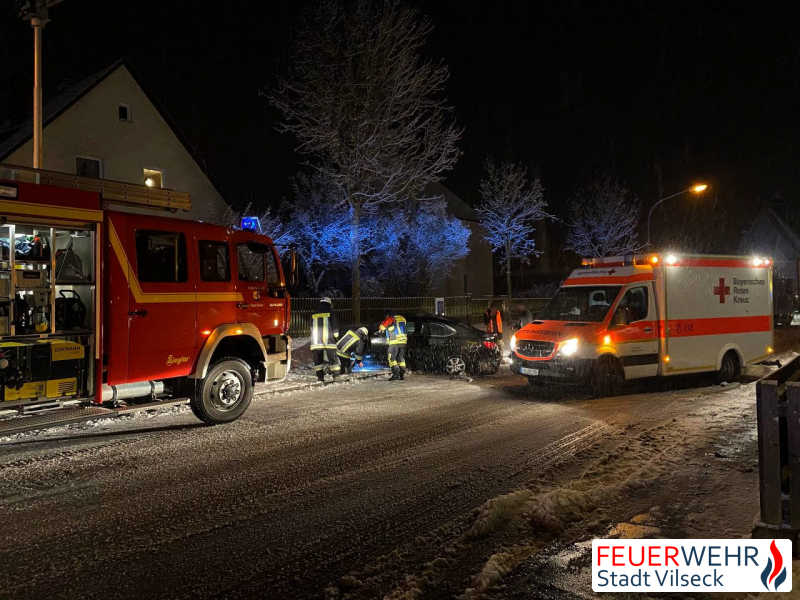 Verkehrsunfall Vilseck 28. Dezember 2020