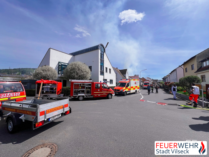 © Feuerwehr Stadt Vilseck / Einsatzstelle